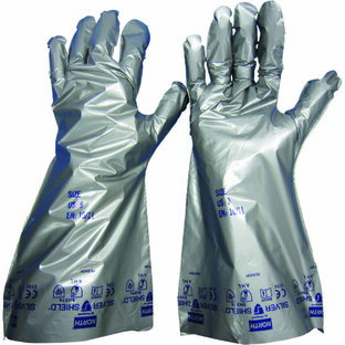 KGW シルバーシールド手袋 （10双入） SS-104M 【255-0555】の画像