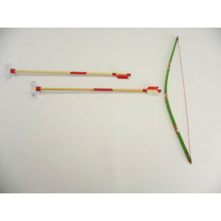 弓矢セット 竹製 小弓 的矢 簡単 弓 おもちゃの画像