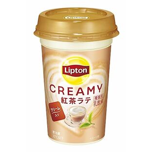 【Amazon.co.jp限定】リプトン CREAMY紅茶ラテ2ケース（20本） | Lipton ラテ ティーラテ ドリンク 飲料 【クール便】の画像