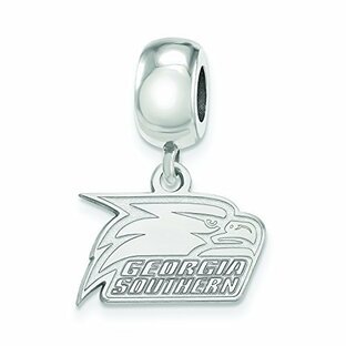 Georgia Southern Extra Small (3/8 Inch) Bead Dangle Charm (Sterling Sliver)の画像