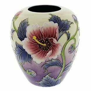 【送料無料】キッチン用品・食器・調理器具・陶器 古いタプトンウェアハイビスカスフラワーデザイン花瓶Old Tupton Ware Hibiscus Flower Design Vase 6 TW1250の画像