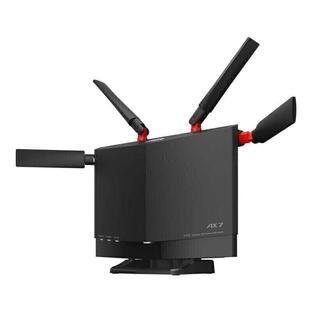 BUFFALO 無線ルーター Wi-Fi 6(11ax)対応 4803＋860Mbps ［Wi-Fi 6(ax) /IPv6対応］ ブラック WXR-5700AX7Pの画像