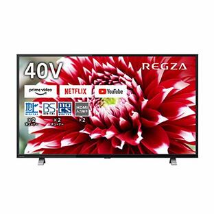 REGZA 40V型 液晶テレビ レグザ 40V34 フルハイビジョン 外付けHDD 裏番組録画 ネット動画対応（2020年モデル）の画像