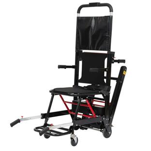 電動車椅子階段昇降機 快適な背もたれ階段 を 登れる 車椅子 調整可能な歩行支援 自宅の階段や屋外の階段で使用できる1人で操作可能の画像