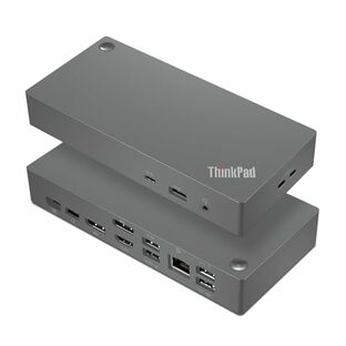 Lenovo ThinkPad ユニバーサル USB Type-C ドック 2(Web限定モデル) ハブ ドッキングステーション Displayport HDMI USB-A USB Type-C イーサネット コンボジャック Kensington ロックスロット搭載 40B70090JPの画像