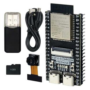 Freenove ESP32-S3-WROOM CAM ボード (Arduino IDE 互換)、オンボード カメラ ワイヤレス、Pythoの画像