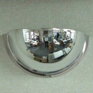 信栄物産 鏡 広角ミラー 防犯 半球ミラー ハーフの画像