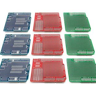 エレクトロクッキー Arduino プロトタイプ シールドボードキット スタッカブル DIY 拡張 プロト プリント基板 PCB Arduiの画像