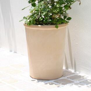 スペイン製植木鉢 ヴェスタ 30cm 白いテラコッタでバラを育てよう！陶器製 素焼き鉢 スペイン鉢 ガーデニング インテリア 95922の画像
