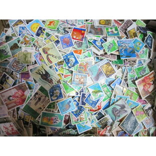 大量 日本の使用済み切手 1000枚 国内切手 NIPPON 通常切手＆記念切手の画像