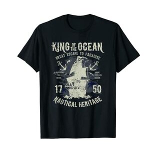 King Of The Ocean - Ocean and Sail Tシャツの画像