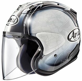 [アライ] バイクヘルメット ジェット VZ-RAM HARADA TOUR 白 59-60cmの画像