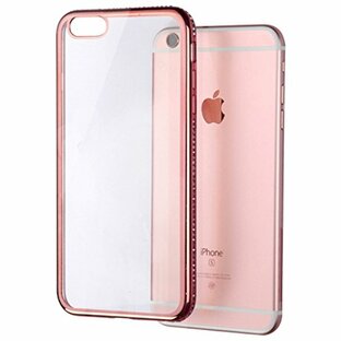 MYBAT iPhone6s Plus / iPhone6 Plus TPU×メッキ 2層構造 Premium Candy Skin Cover ローズゴールド A06-2-04-Q6の画像