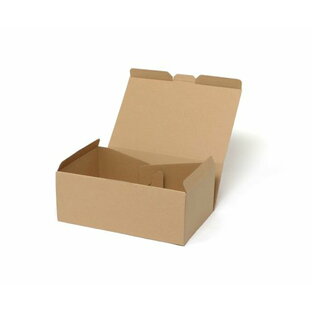 シモジマ ボックス ケース販売HEIKO 無地 ナチュラルボックス 箱 ECO・Z-6 1ケースの画像