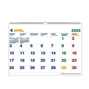 エトランジェディコスタリカ 2023年 カレンダー 4月始まり A3 0104-CLK43-A3-01の画像