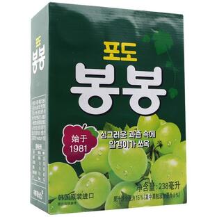 [ヘテ] ぶどう ボンボン ジュース(缶)1箱 (140円×12本)/韓国 ドリンク/韓国 飲料水の画像