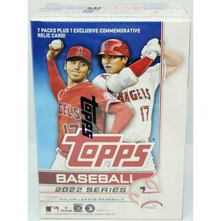 トップス Topps 2022年 シリーズ1 ベースボール ブラスターボックス 野球 メジャーリーグ カード MLB Series 1 Blaster Box 99枚入り 輸入品の画像