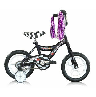 [送料無料] USToyOutlet 12インチ 子供用初心者自転車 2〜4歳用 男の子 女の子 自転車 発泡タイヤ 室内用 ブレーキなし ブラック [楽天海外通販] | USToyOutlet 12" Kid's Beginner Bicycle for 2-4 Years Oの画像