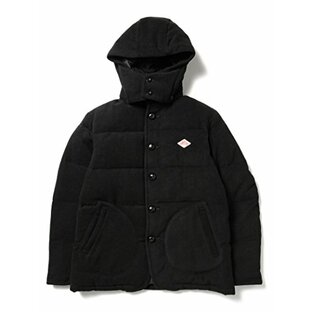 [ビームス] ブルゾン DANTON 別注 フード ダウン ジャケット◆ メンズ BLACK Lの画像