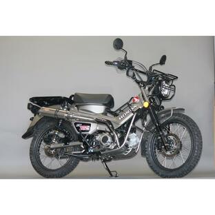 ハンターカブCT125 バイクマフラー 8BJ-JA65 2BJ-JA55 Sparta スパルタ チタンソリッド マフラー スポーツタイプ カスタム パーツ Valiente バリエンテ ホンダの画像