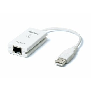 バッファロー BUFFALO 有線LANアダプター LUA3-U2-ATX 10/100M USB2.0 【Nintendo Switch動作確認済み機器】の画像