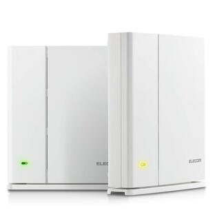 エレコム メッシュ WiFiルーター 無線LAN 親機＋中継器セット 11ac 1733＋800Mbps IPv6（IPoE）対応 日本メーカー WMの画像