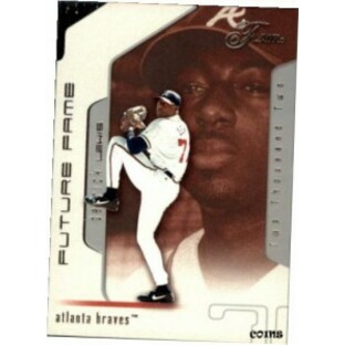 【品質保証書付】 トレーディングカード 2002 Flair Atlanta Braves Baseball Card #116 Derrick Lewis FF /1750の画像