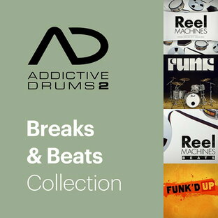 xln audio/Addictive Drums 2: Breaks & Beats Collection【～05/30 期間限定特価キャンペーン】【オンライン納品】の画像