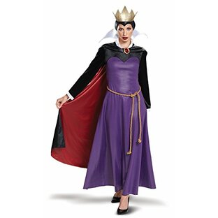 ディズニー 白雪姫 女王 ハロウィン ウィックドクイーン コスプレ レディース S 紫 67475N 仮装 コスチュームの画像