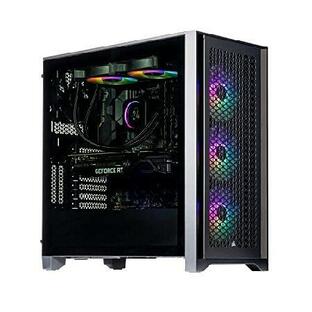 Velztorm Tentorix Custom PC Gaming Tower (240 mm AIO, AMD Ryzen 7 5800X3D 8-Core, GeForce RTX 3080 10GB, 32GB DDR4, 1TB PCIe SSD + 1TB HDD (3.5), AC Wの画像