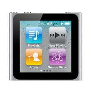 iPod nano 第6世代 [8GB] グラファイトの画像