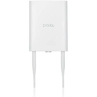 ZyXEL WiFi 6 AX1800 Wireless Gigabit Outdoor Access Point | IP55 Rated | Mesh, Seamless Roaming ＆ MU-MIMO | WPA3-PSK Security | Cloud, App or Directの画像