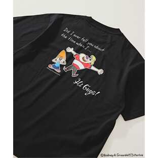 メンズ ジャーナルスタンダード レリューム Parappa The Rapper / パラッパラッパー 別注 プリントTシャツ ブラック A Mの画像