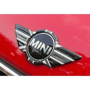 デザイン性UP♪ BMW MINI ブラックジャック エンブレム カバー ミニ R55 クラブマン R56 ワン クーパー クーパーSの画像