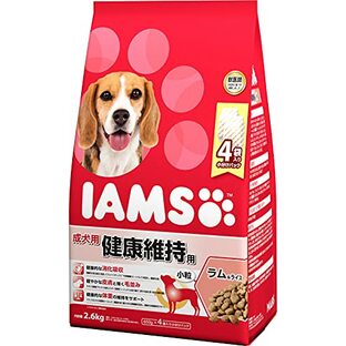 アイムス (IAMS) ドッグフード 成犬用 健康維持用 小粒 ラム&ライス 2.6kgの画像