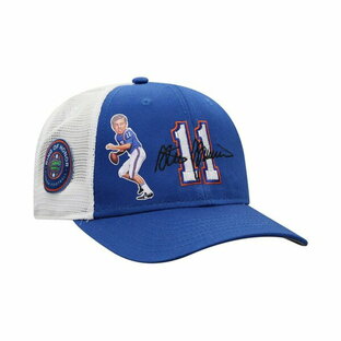 トップ・オブ・ザ・ワールド メンズ 帽子 アクセサリー Men's Steve Spurrier Royal, White Florida Gators Ring of Honor Trucker Snapback Hat Royal, Whiteの画像