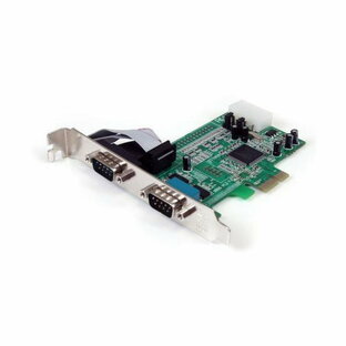 STARTEC.COM社 シリアル増設カード/PCIe - 2x RS232C/16550 UART/921.6kbps PEX2S553 1個の画像