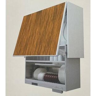 オプション 金澤工業製 KEL-G090D35 電動昇降吊戸棚（食器乾燥庫タイプ）間口90cmの画像