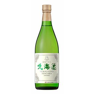 北海道ワイン 北海道ナイヤガラ スイートJ [ NV 白ワイン 甘口 日本 720ml ]の画像
