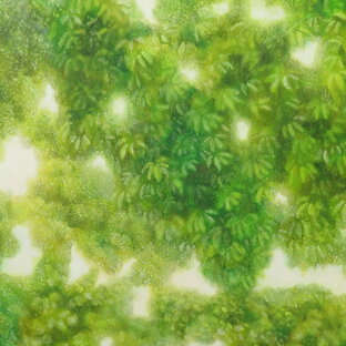 絵画 インテリア アートパネル 雑貨 壁掛け 置物 おしゃれ こもれび 木漏れ日 自然 風景 ロココロ 画家 : 馬見塚喜康 作品 : こもれび1の画像