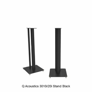 Q Acoustics 3010i/3020i専用スタンド ブラックペアの画像