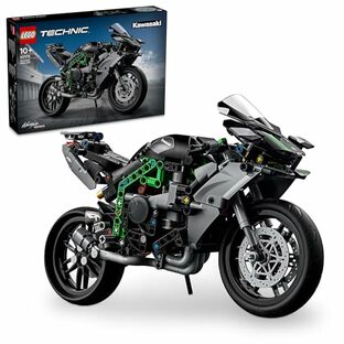 レゴ(LEGO) テクニック Kawasaki Ninja H2R バイク おもちゃ 玩具 プレゼント ブロック 男の子 女の子 子供 9歳 10歳 11歳 12歳 小学生 バイク 車 42170の画像