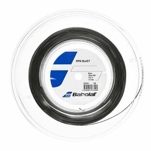激スピン バボラ(Babolat) RPMブラスト(1.20mm 1.25mm 1.30mm)※100Mロール※ 硬式テニス ポリエステルガット 242101-105 ブラックの画像