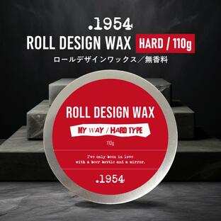 髪型 / .1954 ROLL DESIGN WAX ハード (MY WAY)110g / パンク リーゼント ロック ヘアスタイル /+lt3+の画像