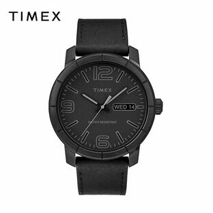 TIMEX タイメックス メンズ 腕時計 Mod 44 レザーストラップ ブラック TW2R64300 海外モデル 当店1年保証の画像