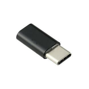 USB変換アダプター MicroB-TypeC 1個入【ゆうパケット対応】の画像