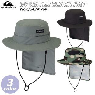 quiksilver 帽子 ハット UV WATER BEACH HAT クイックシルバーナイロンサーフハット メンズの画像