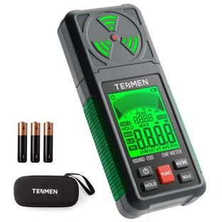TESMEN電磁波測定器、Hound-200 電磁波計： EF、RF、MF、WiFi信号用3-in-1ポータブル電磁界放射検出器、家庭や屋外の画像