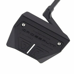 CROSSPUTT｜クロスパット CROSSPUTT GOLF クロスパット ゴルフ Putter Stealth 2.0 ステルス デュアルアライメントライン マレット型パター ブラック 33インチ CROSSPUTT a01-000005 [メンズ]の画像