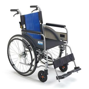 (ミキ) BAL-R1 自走式 車椅子 標準タイプ ノーパンクタイヤ仕様 (BAL-1後継品)の画像